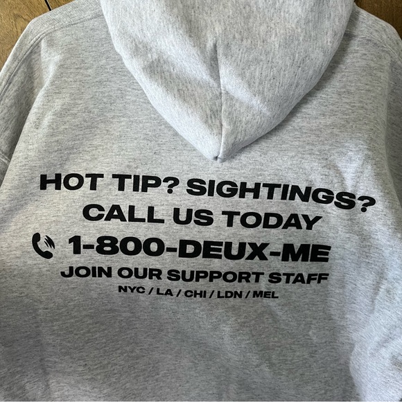 SOLD Deuxmoi Hoodie - Picture 3 of 7